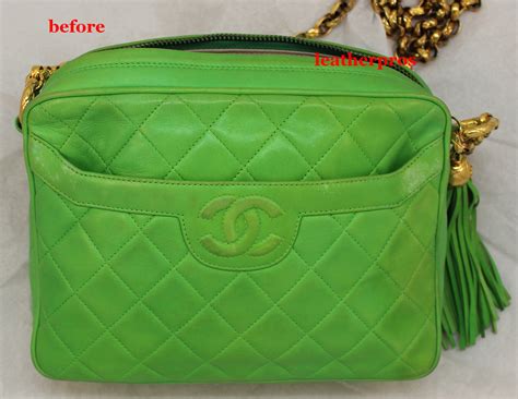 chanel lime green leather handbag|Green Chanel Bags .